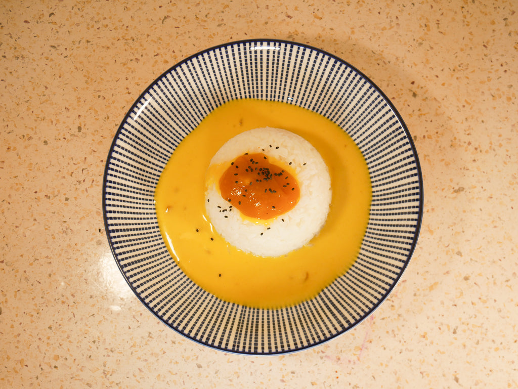 5 minute Mango Sticky Rice Recipe with Mango Spread