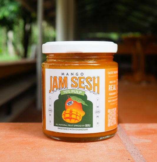 Beku Mango Spread – Made with Ratnagiri Alphonso Mangoes| 220 grams | 100% Natural & Vegan