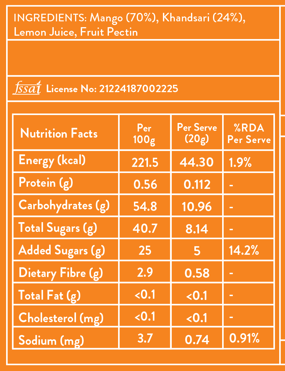 Mango Jam - 220gm